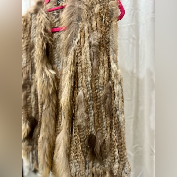 LA CONTEMPORAINE - SIMONS fur vest (one size) - Picture 1 of 4